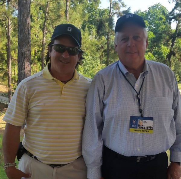 Laureano Vallenilla y Jay Sporl (cortesía Thompson Golf Europe)