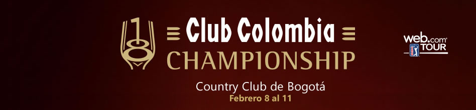 Club Colombia Championship. Country Club de Bogotá - febrero 8 al 11