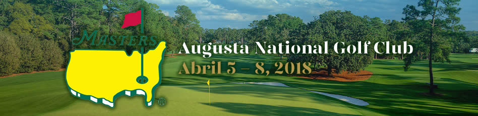 The Masters, Augusta National Golf Club. Abril 5 - 8, 2018