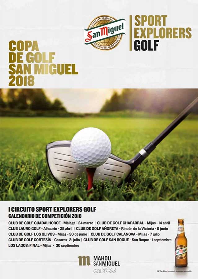 El Circuito Mahou-San Miguel Golf Club llega a Lauro Golf el próximo veintiocho de abril