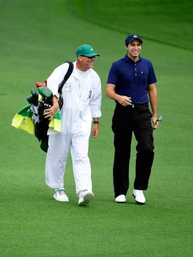 El mexicano Álvaro Ortiz, se convirtió en el primer campeón del LAAC en superar el corte en el Masters. / Gentileza: Augusta National Golf Club