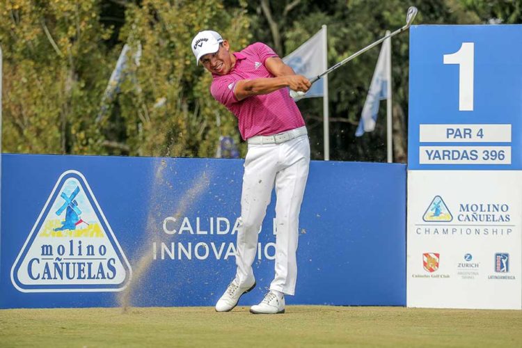 Andrés Romero (ARG), es una de las figuras que jugarán el III Molino Cañuelas Championship. / Gentileza: Enrique Berardi/PGA TOUR.