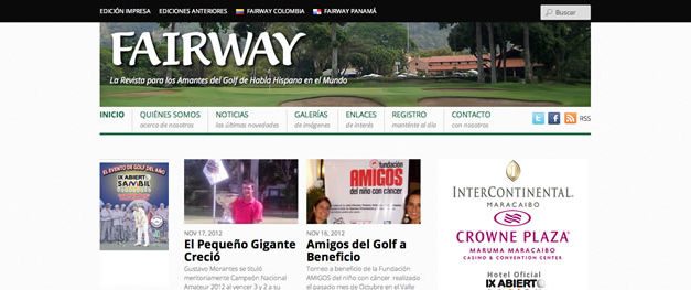 Contenido Exclusivo para Amantes de Golf hispanos en el Mundo