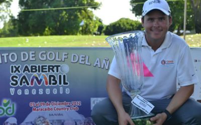 Alfredo Adrián campeón del IX Abierto Sambil de Golf