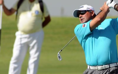 Cabrera y Altamirano co-líderes en inicio del Visa Open de Argentina