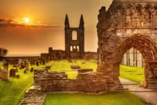 Ruinas de la Catedral de St. Andrews (cortesía standrews2016.tumblr.com)