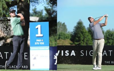 Dos punteros sorpresivos en el 109° VISA Open de Argentina presentado por Peugeot