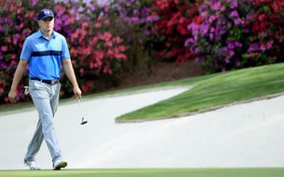 Spieth dejando huella en la historia del Masters