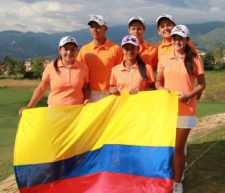 Equipo Colombia de Damas Campeonas Sudamericanas Prejuvenil (cortesía Fedegolf)