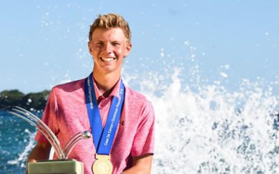 Paul Chaplet sorprendió a todos y se consagró en el Latin America Amateur Championship