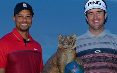 Bubba Watson jugará con Tiger Woods en México la Bridgestone America’s Golf Cup