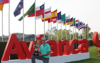 Justin Hueber campeón del 69º Avianca Colombia Open presentado por BBVA