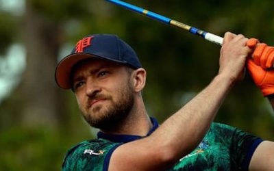 Video, Timberlake canta y baila en el Pebble Beach ProAm