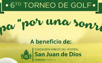 6to Torneo de Golf – Copa “Por una Sonrisa” a beneficio de la Fundación Amigos del Hospital San Juan de Dios