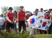 Amy Yang e In Gee Chun de Corea del Sur (cortesía Stan Badz/PGA TOUR/IGF)