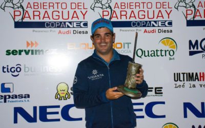 Horacio León es el campeón del Abierto del Paraguay Copa NEC presentado por Diesa Audi