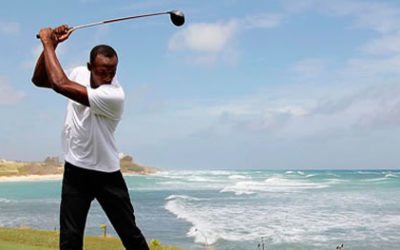 ¿Y si Usain Bolt hubiera decidido dedicarse al golf?