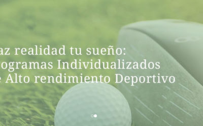 El golf se incluirá en los programas de alto rendimiento del SEK