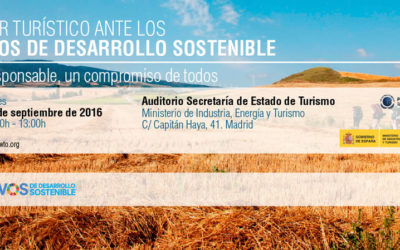 El sector turístico ante los Objetivos de Desarrollo Sostenible. Turismo responsable, un compromiso de todos