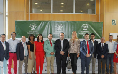 Presentación oficial del “I Torneo de Golf Colegios Profesionales de Málaga” en Diputación de Málaga