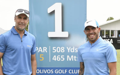 Batistuta-Tevez, la pareja de los 638 goles que se desvive por jugar al golf