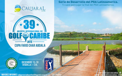 Gran remate de la temporada golfística nacional, desde este jueves en el Abierto del Caribe