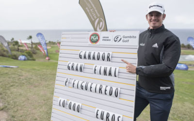 Pedro Figueiredo vence en la Gran Final Gambito Golf de Tenerife