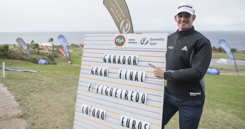 Pedro Figueiredo vence en la Gran Final Gambito Golf de Tenerife