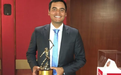 Sebastián Muñoz, deportista revelación de Colombia en 2016 y Premio Altius del COC