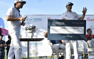 Villegas supera a Els, Cabrera y Muñoz en el desafío del Skins Game 2016 en Karibana