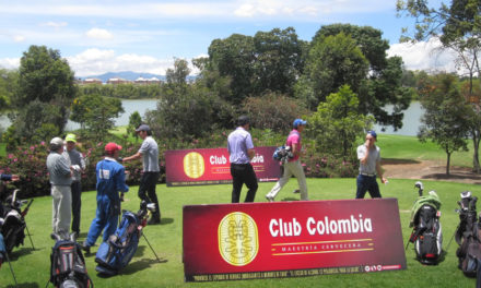 Club Colombia Tour llegando a su destino final en el Country Club de Bogotá