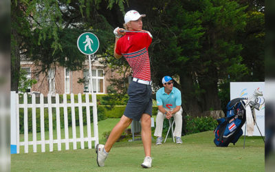 Paul Chaplet e Isabella Fierro llegan líderes a la ronda final del Abierto Sudamericano Amateur