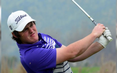 Guillermo Pereira da clínica deportiva antes del Panama Claro Championship de golf