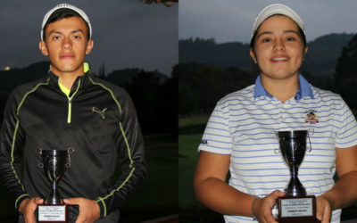 Óscar Vargas y Valery Plata, campeones del IX Torneo Infantil y Juvenil del Club Militar