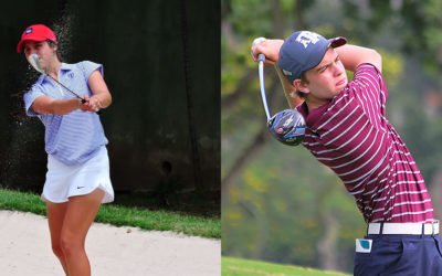 Valentina Gilly y Konrad Brauckmeyer van a Sudamericano Juvenil de Golf