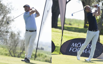 Doble liderato en la segunda ronda del primer torneo del Gambito Golf Tour en Peralada