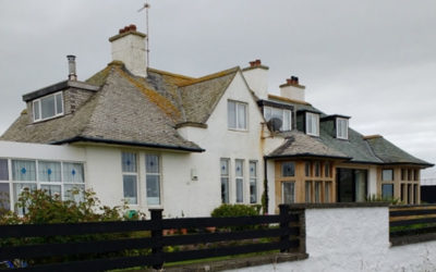 Una casa de 1878 que resiste en medio del campo de golf en el Abierto Británico