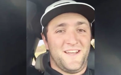 Video, Jon Rahm envía un afectivo mensaje a los jóvenes talentos españoles desde Augusta