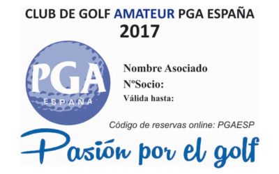 La PGA de España presentará en Unigolf su Tarjeta Club de Golf Amateur