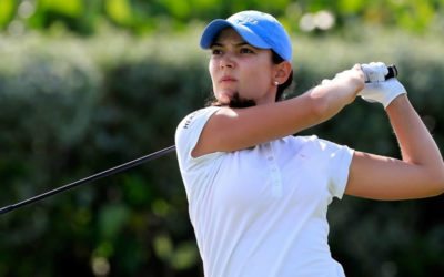 Paola Moreno, líder del Sara Bay Classic del Symetra Tour tras la primera ronda