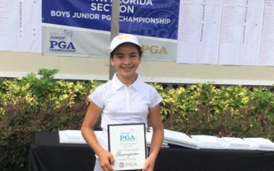 Ariana Carvalho gana el North Florida Jr PGA Championship