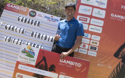 Alfredo García Heredia se corona en Tecina Golf