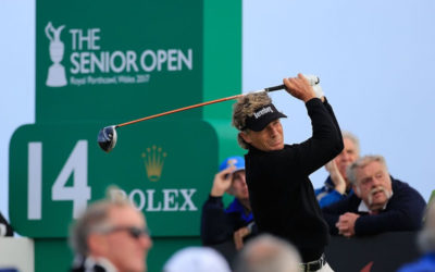 Bernhard Langer es el primer líder del Senior British Open en Gales