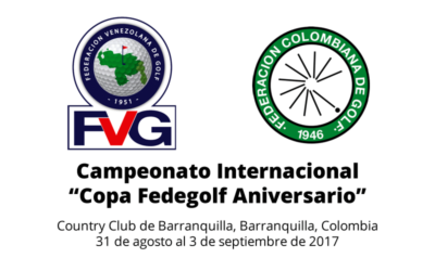 Campeonato Internacional “Copa Fedegolf Aniversario”