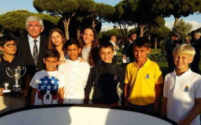 Cuatro golfistas representaron a la base de Lanzarote en el Campeonato de España de Golf