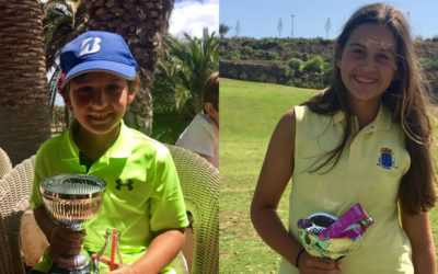 Isaac Puerto y Aitana Ramos, nuevos campeones de Canarias de Golf