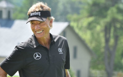 Langer nuevamente se instala en la punta en suspendida jornada en el Senior Players; Franco y Toledo están 29°