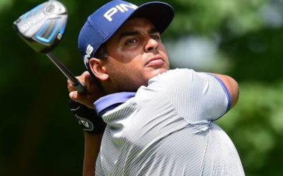 Muñoz hace historia liderando el Greenbrier Classic del PGA Tour