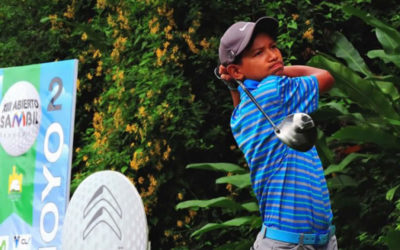 Atleta indígena va con el golf a Juegos Sudamericanos de la Juventud