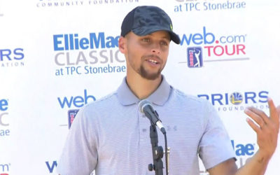 Curry dejó substantiva impresión en el Web.com Tour